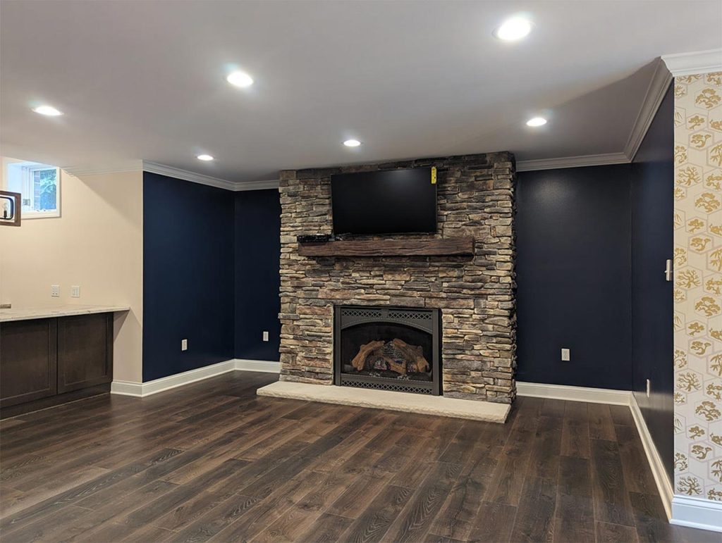 basement remodeling services in butler and mars pa